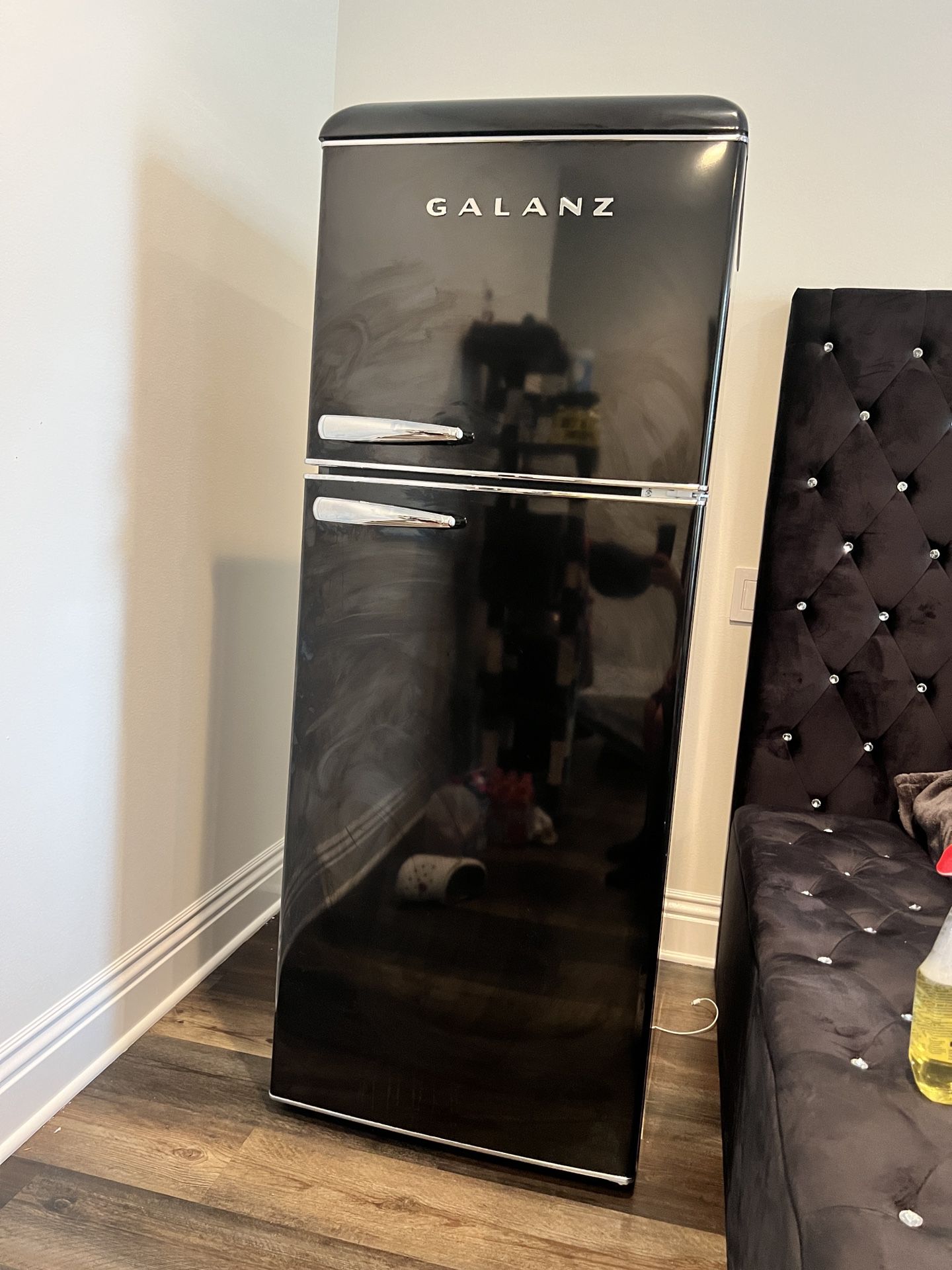 Galanz True Top Freezer Retro Refrigerator 