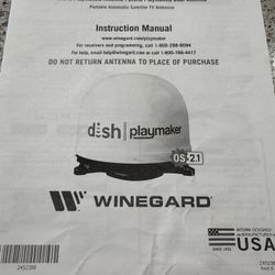 Winegard Rv Sat Dish 