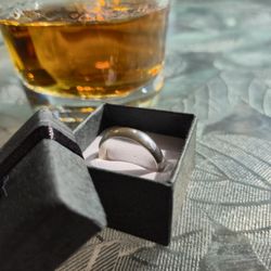 Polished Silver Domed Bands