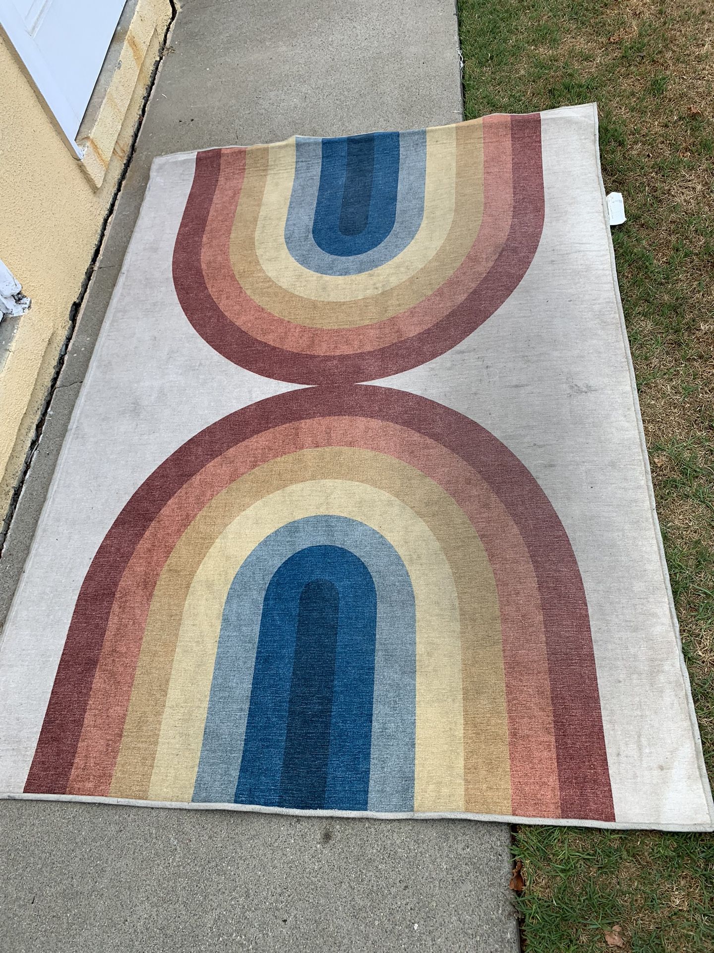 Ruggable Absidia Rainbow Rug 5x7