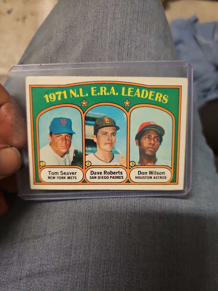 Baseball 1971 Topps baseball card