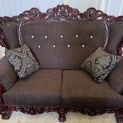 Couch Living Room Set - 3 Pieces 