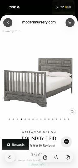 Convertible Crib-Daybed, Toddler bed & Twin Bed