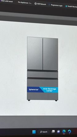 Samsung bespoke 29CU French door fridge