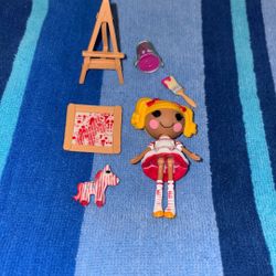 Lalaloopsy Mini Doll  Spot Splatter Splash & Friend & Items