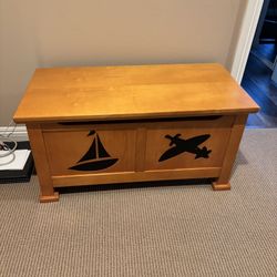 Wooden Toy Box 