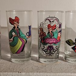 Hocus Pocus Glass cup set of 4