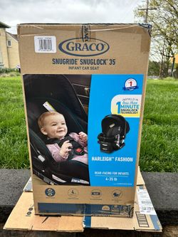 Graco Snugfit Snuglock 35 Infant Car Seat ~ NEW