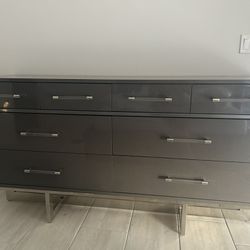 Queen Bed Frame And Dresser 