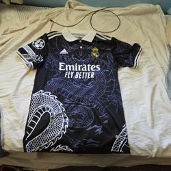 Never Used Real Madrid Jersey 