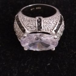A Karis Silver Ring Stainless Steel New