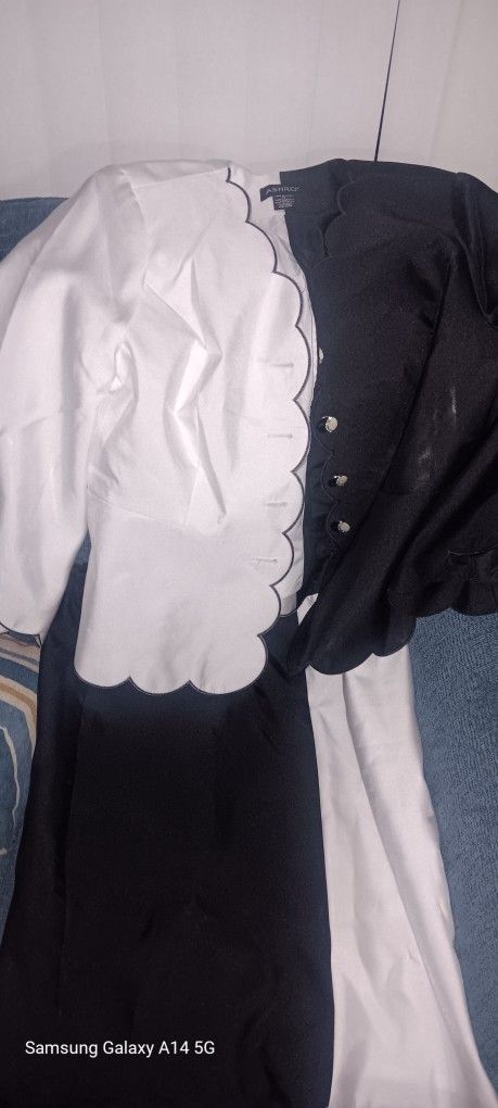 Ashro Size 12 Blouse And Skirt