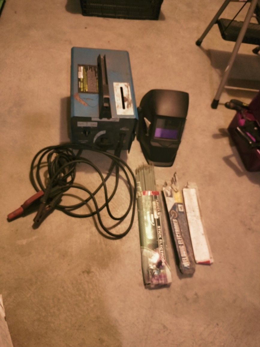 Chicago Electric ARC Welder With Accessories Tools 