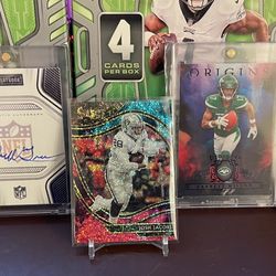 Josh Jacobs Cosmic Sparkle, Garrett Wilson Rookie Card, And Many More