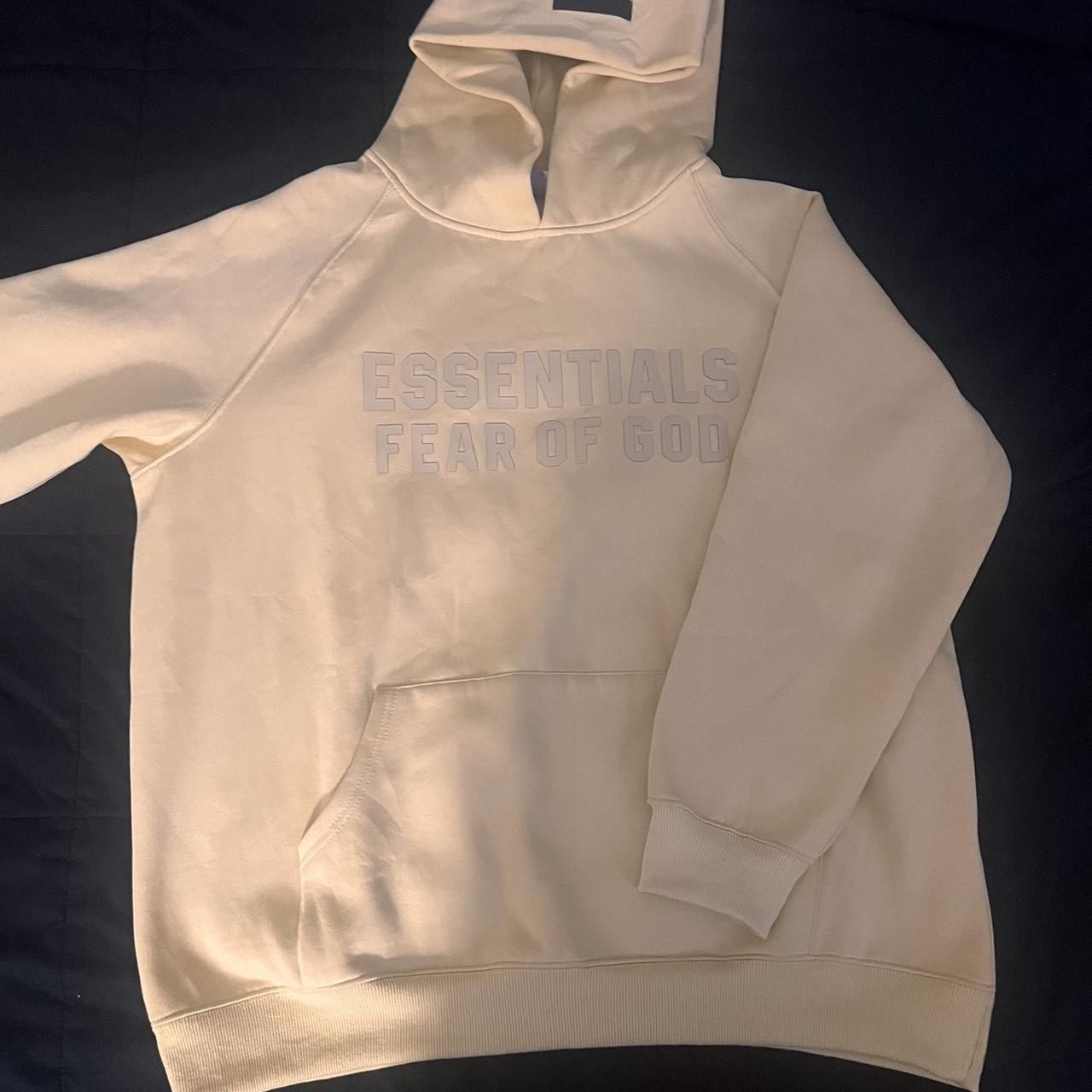 Essentials Men's beige Hoodie