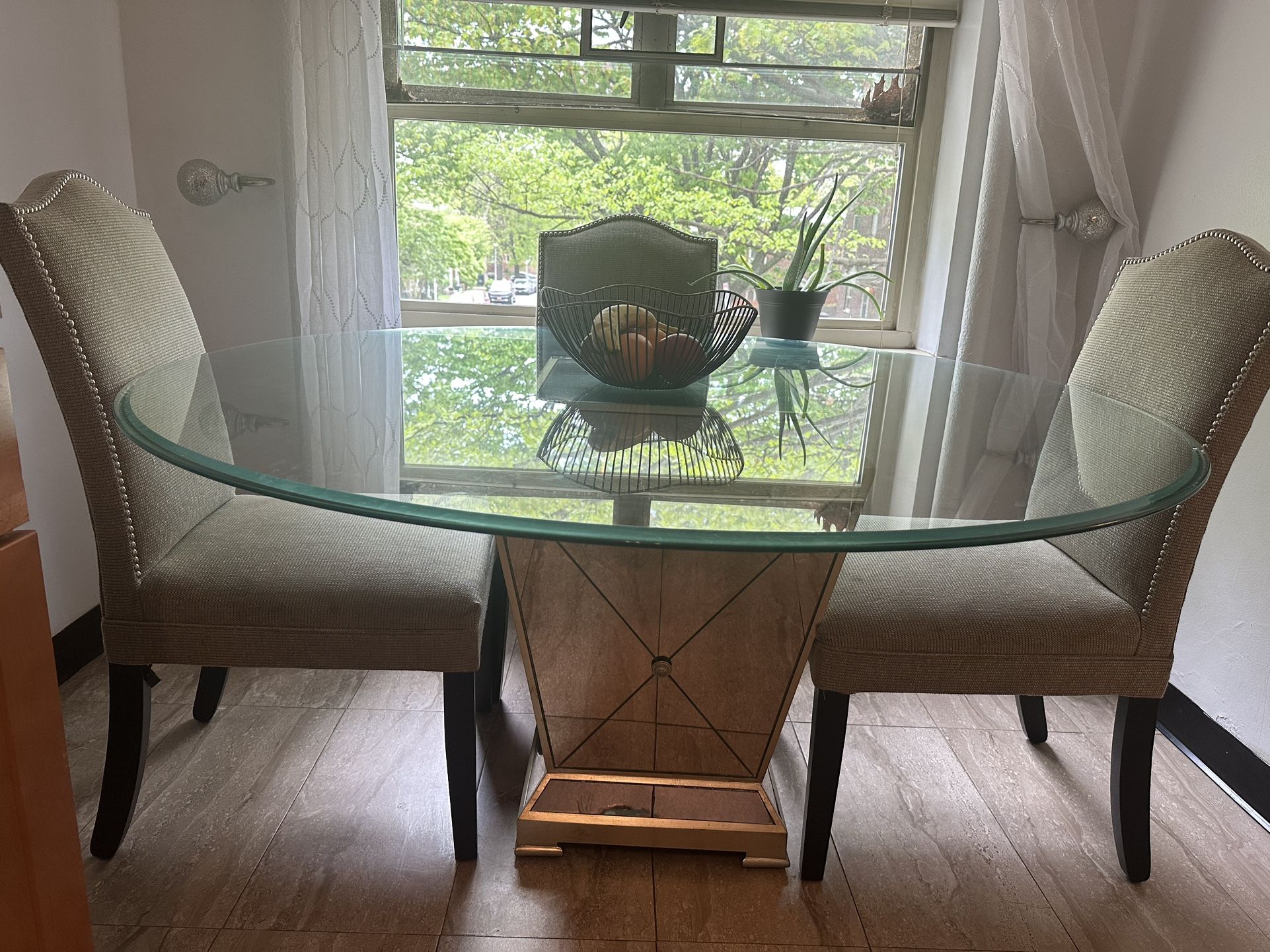 Mirror Dining Room Set