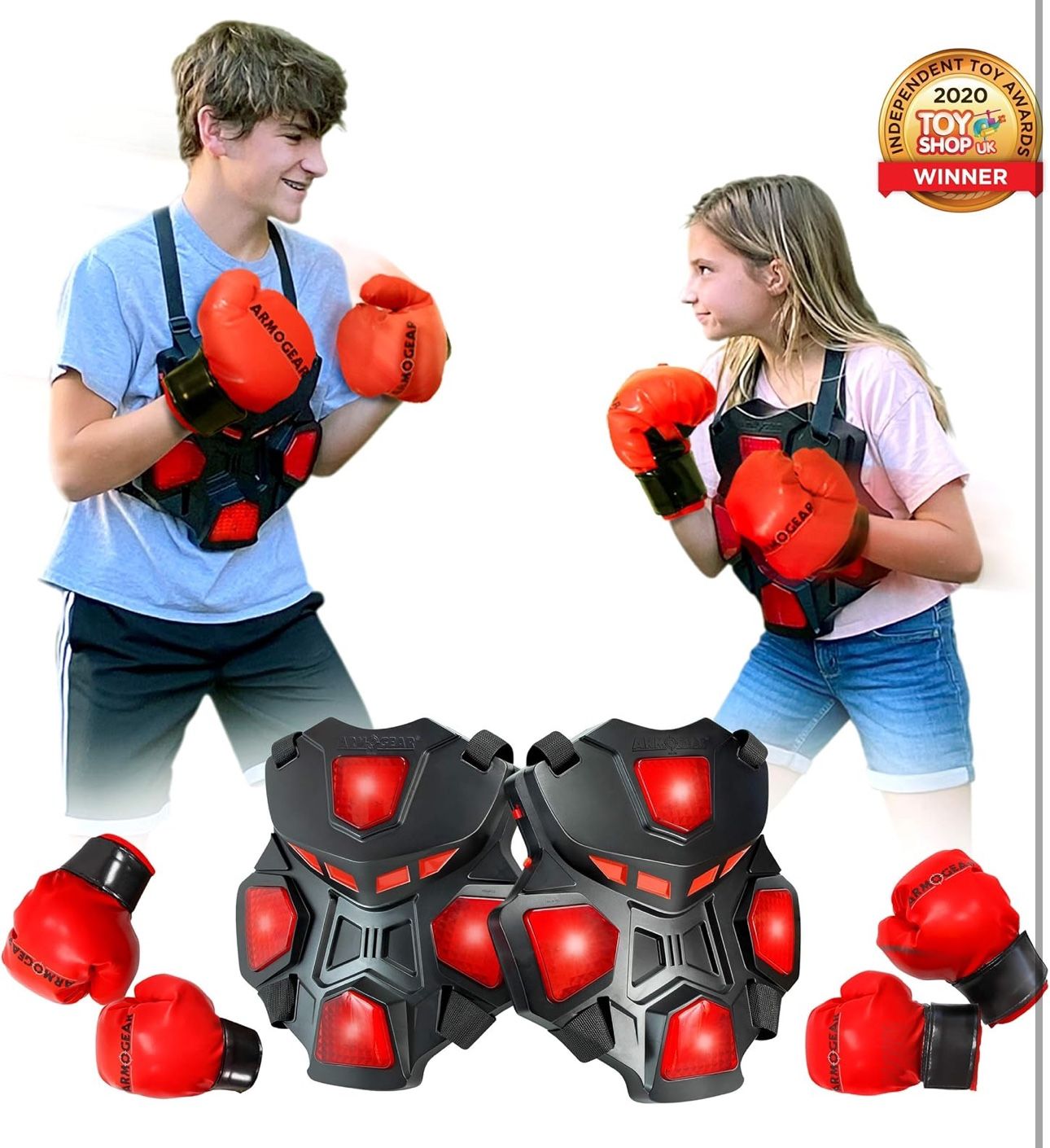 ArmoGear Electronic Boxing Toy for Kids Interactive Boxing Game