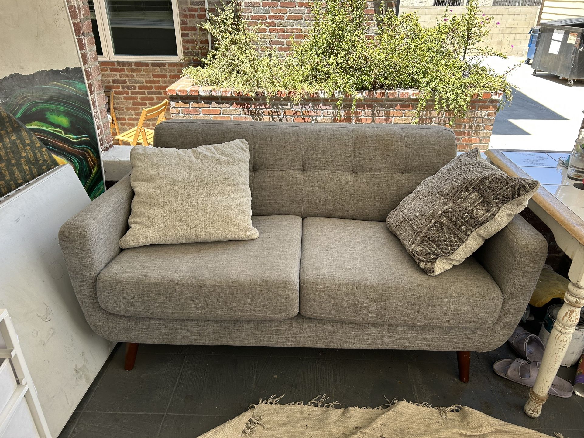 Small Grey Couch