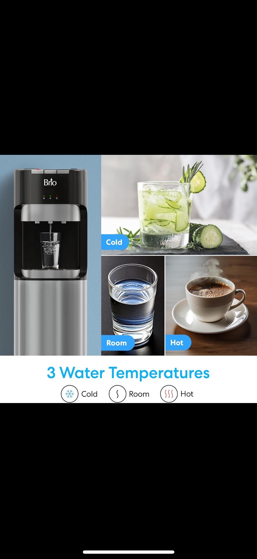 BRIO Water Cooler Dispenser