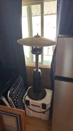 Propane table heater