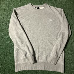 Nike Vintage Grey Crewneck Sweater 