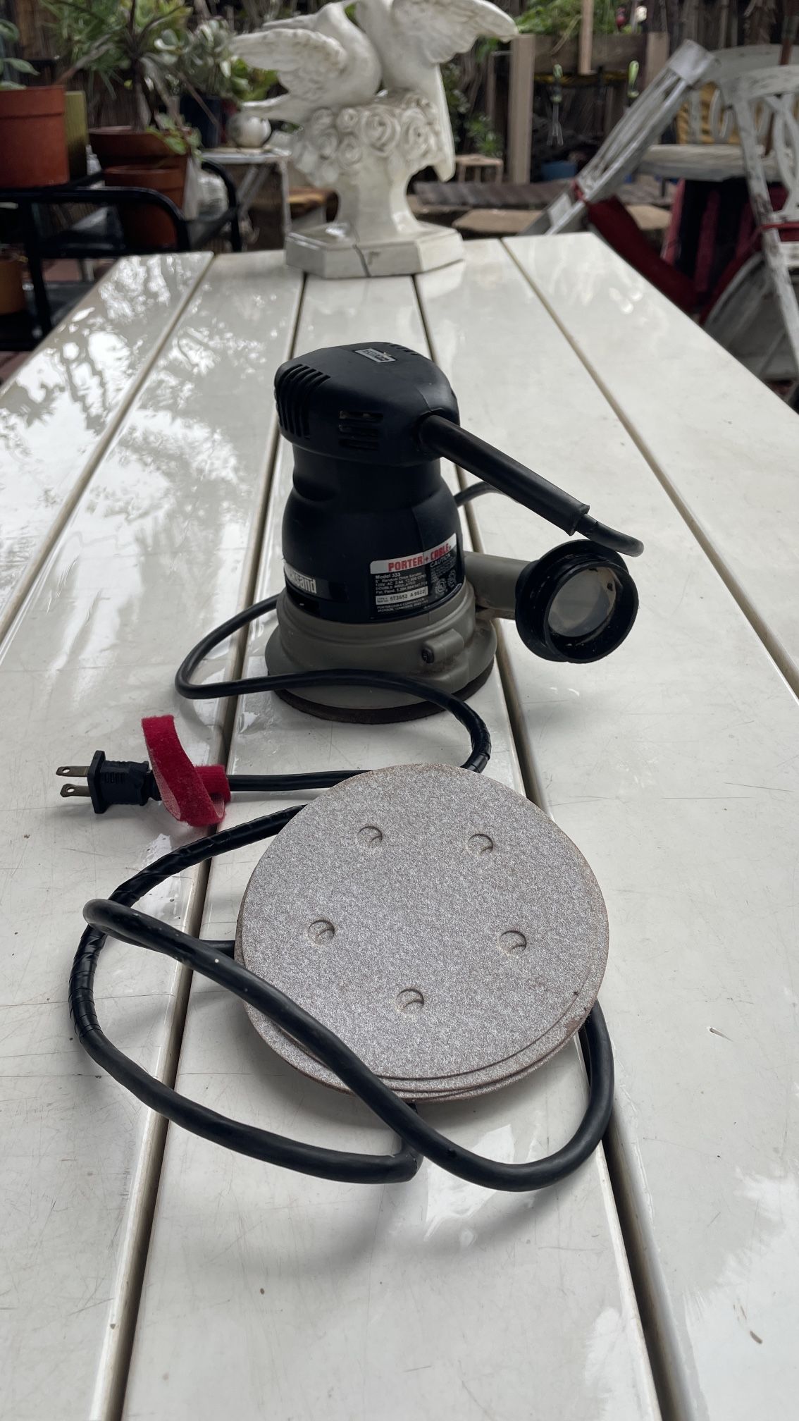 PORTER CABLE 5” RANDOM ORBIT SANDER 