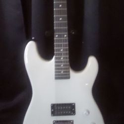 New Glossy White Electric Guitar $60
