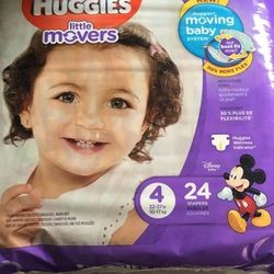 Huggies diapers and baby stuff