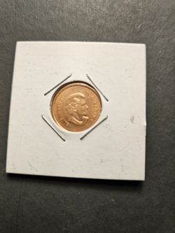 2005 canadian penny Queen elizabeth II coin