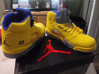 Authentic Air Jordon 5 (Alternate Laney)