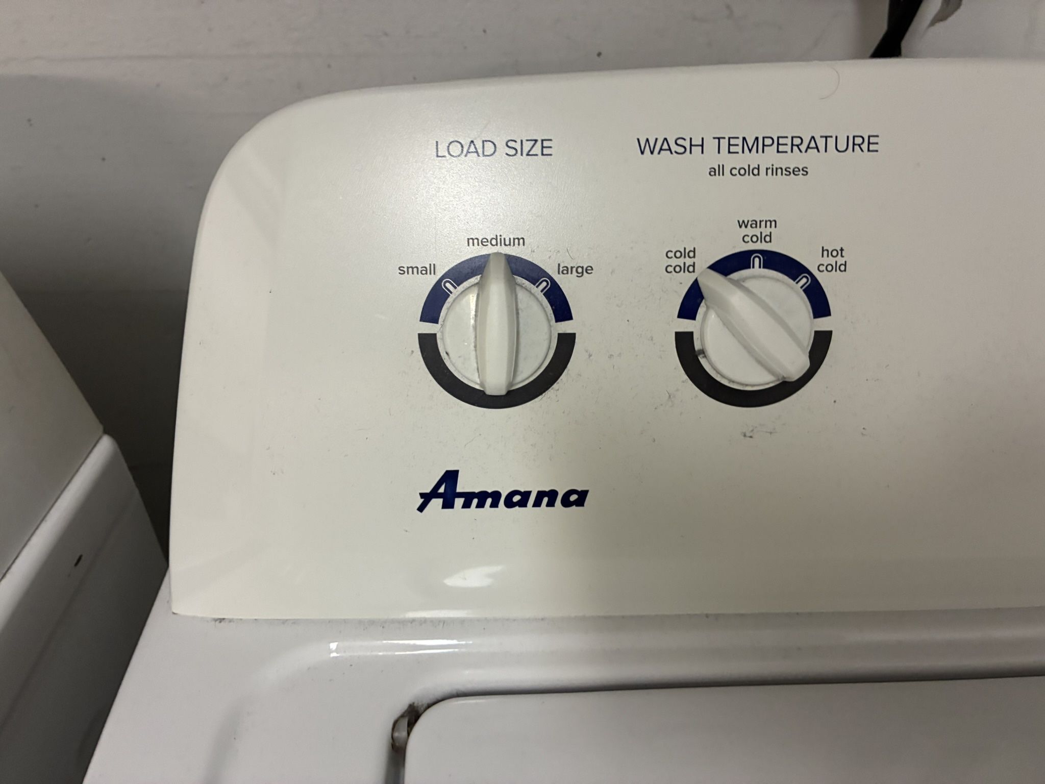 Amana Washing Machine And Dryer