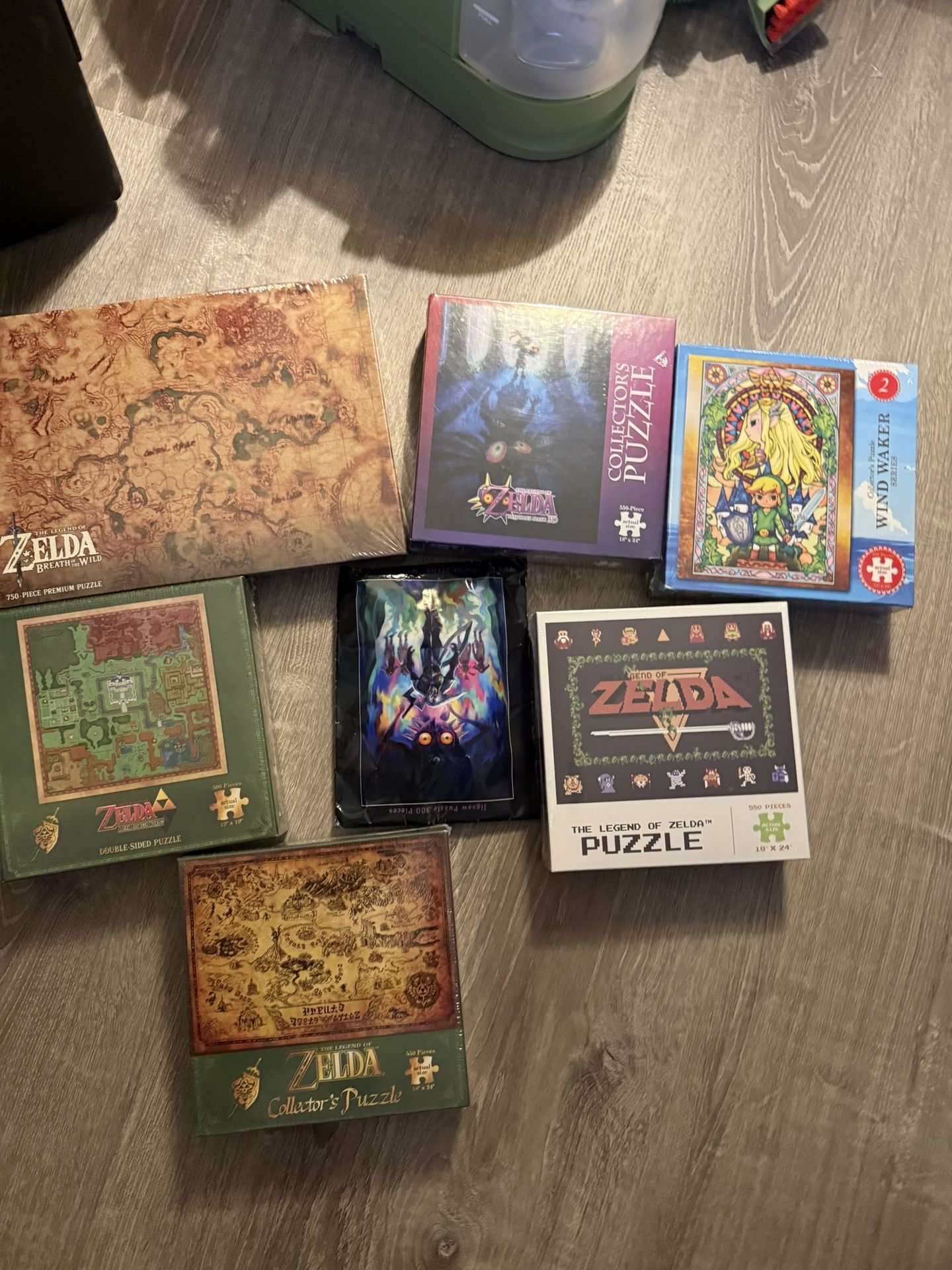 Legend of Zelda Puzzles - 7 Puzzles, All Brand, New And Sealed