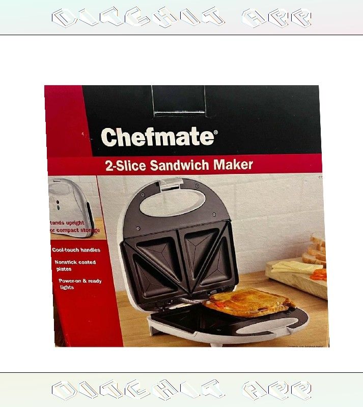 between ever Sandwich Press Hot Toasted Meals in Minutes