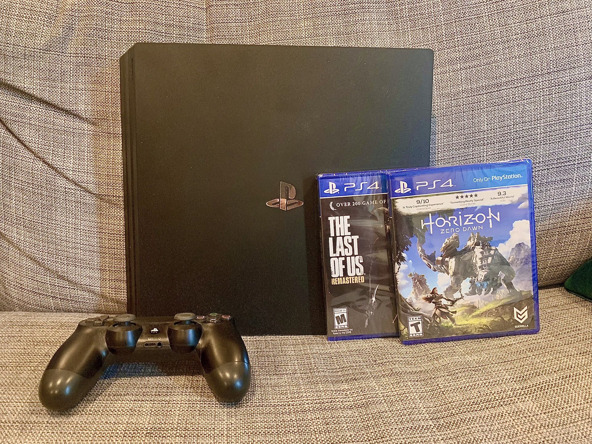 PS4 Pro (with 2 Games)