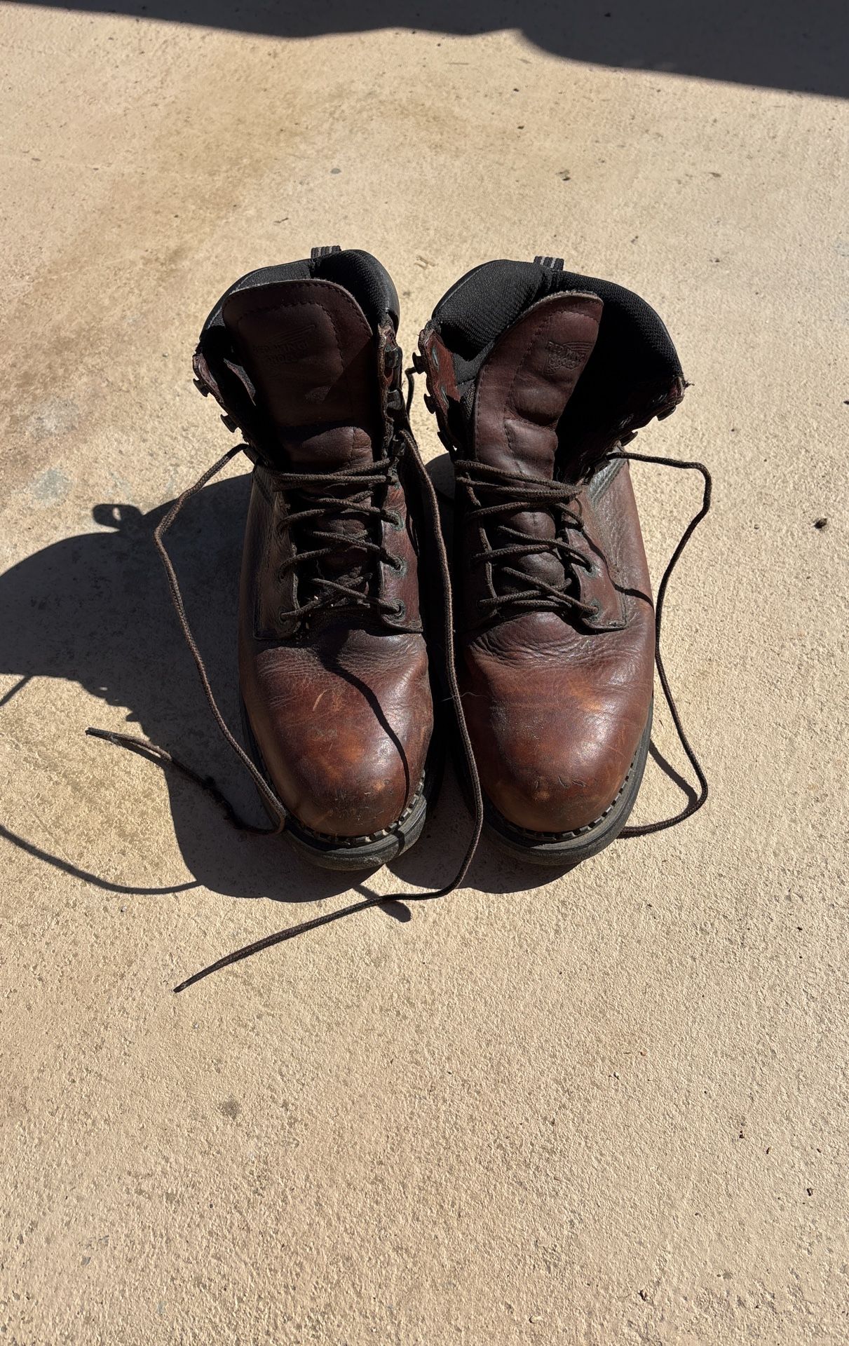 Red Wing Steel Toe Boots