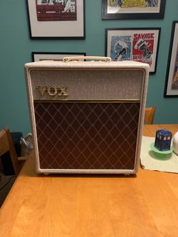 Vox hand wired AC4HW1 guitar tube amp