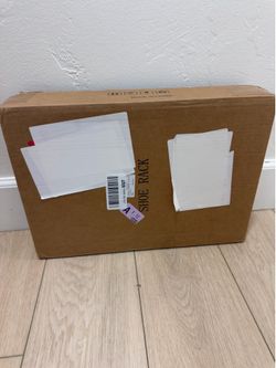 Expandable Black Shoe Rack – New in Box