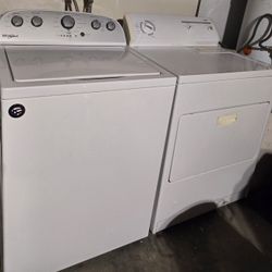 Whirlpool Washer & Kenmore Dryer