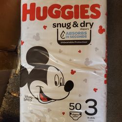 Huggies Size 3 50 Count