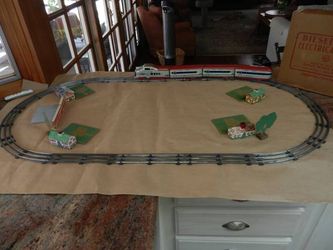 VINTAGE MARX DIESEL ELECTRIC TOY TRAIN SET