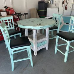 Tall Table And Chairs 