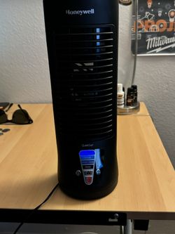 Honeywell HTF210B QuietSet Mini Tower Table Fan - Black $15