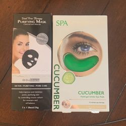 Face Masks And Under eye Pads