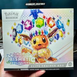 Pokemon S&V Prismatic Evolutions Elite Trainer Box ETB