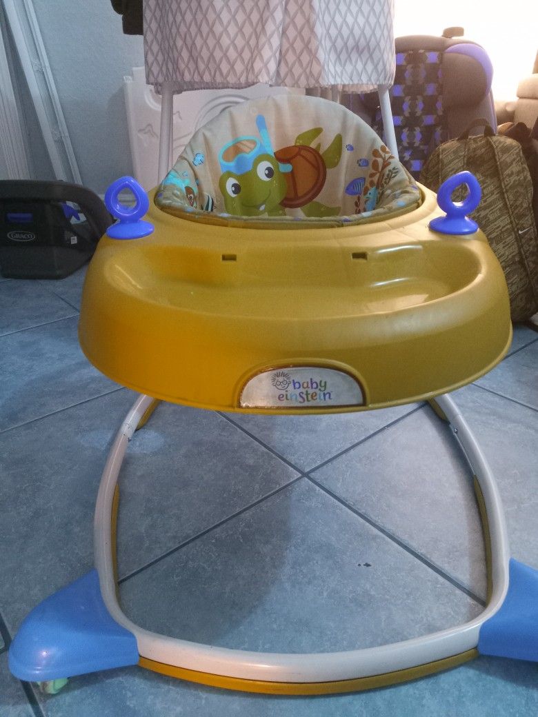 Blue Baby Einstein Walker