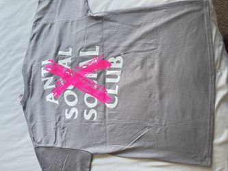 Anti Social Social Club Cancelled F&F Tee Grey XL – New With Tags