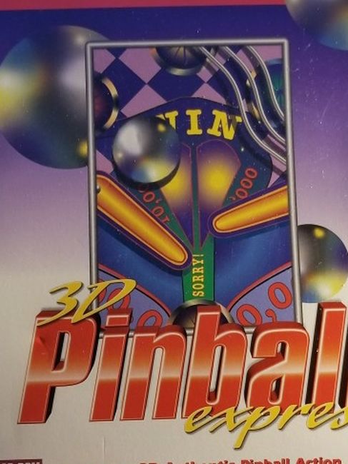 3D Pinball Express (PC, 1999) Game CD-ROM Windows 95 or Higher.