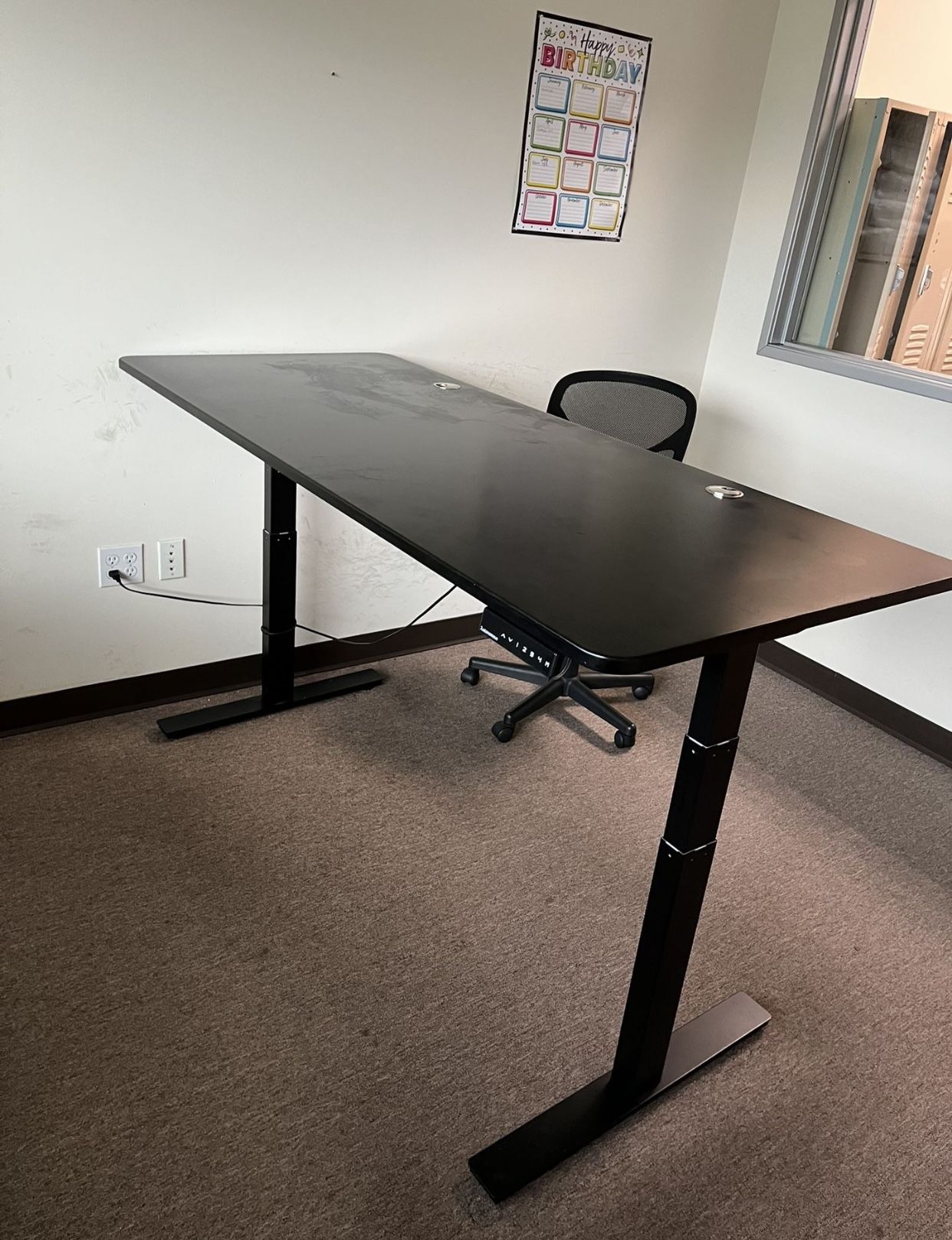 Standing DESK Office Studio Black for Sale in Santa Ana, CA OfferUp
