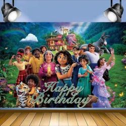 New Encanto Happy Birthday Tapestry! 🎊GRATE FOR BIRTHDAY PARTYS !🎊