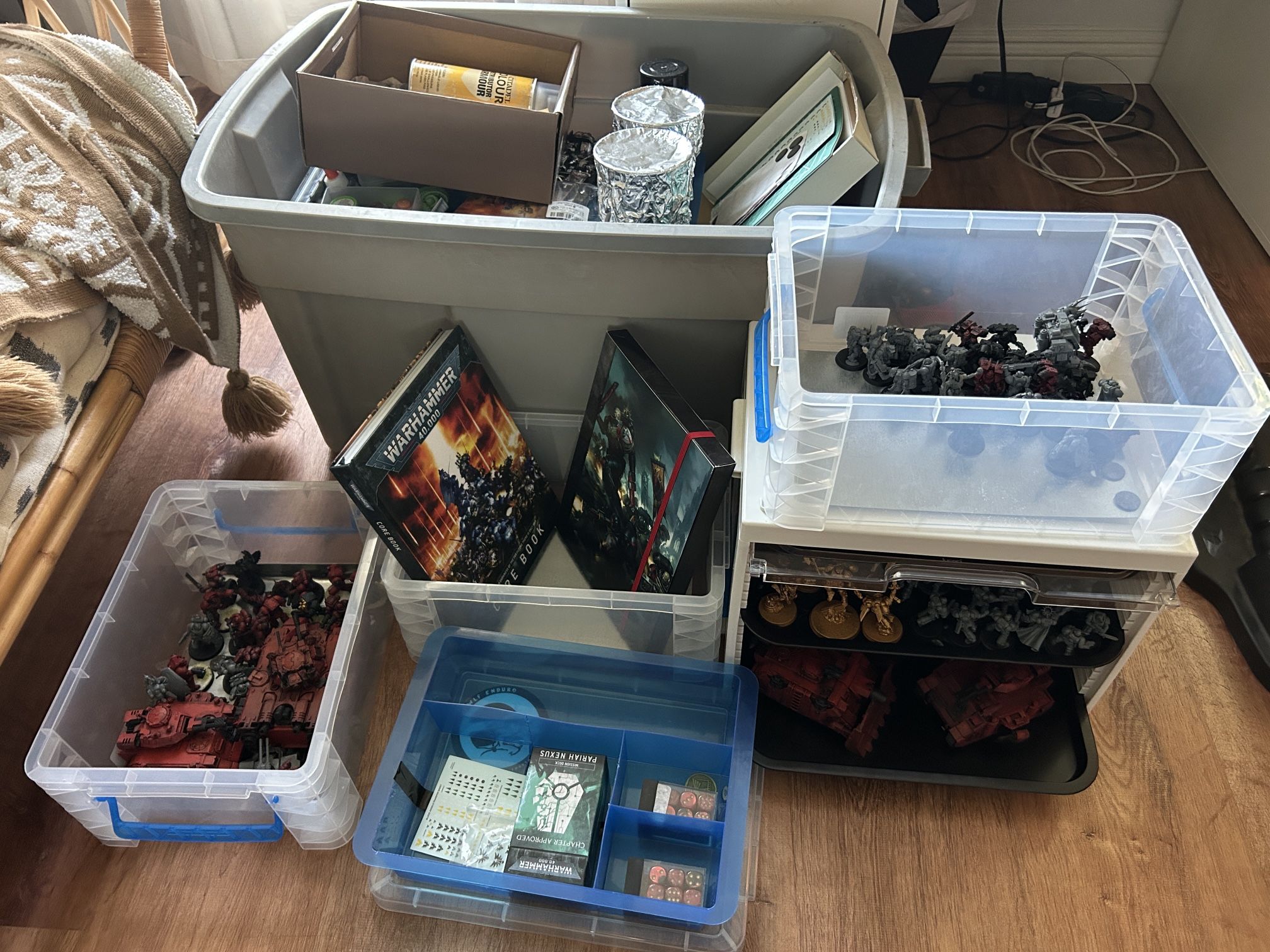 Warhammer Blood Angel Army + Misc